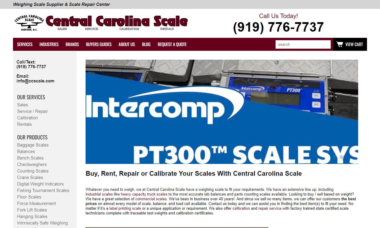 Central Carolina Scale, Inc.